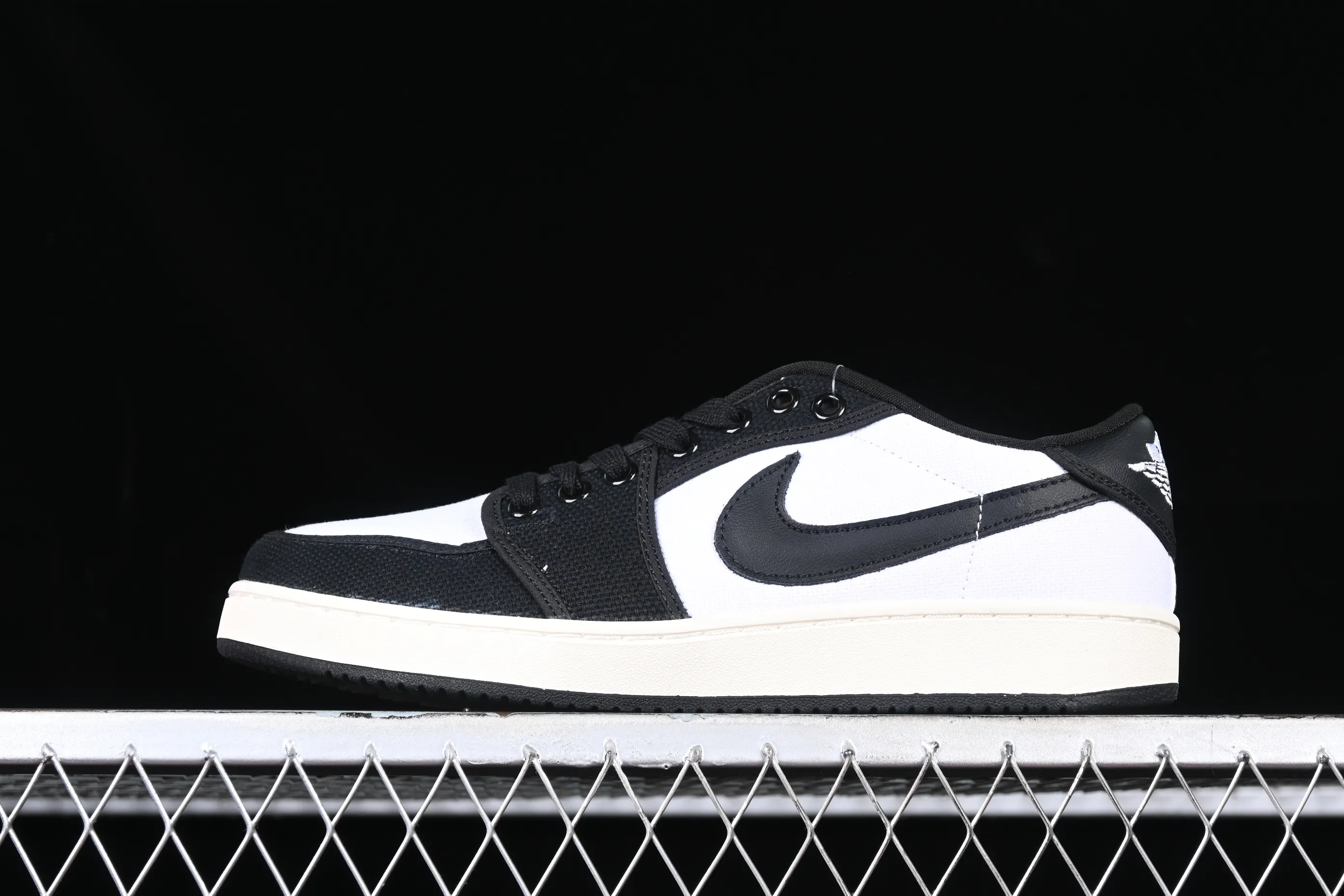 All categories Air Jordan Jordan series basketball shoes Air Jordan 1 Low Z version AJKO 1 Low Shadow "Panda" AJ1 Joe 1 Panda canvas cultural casual shoes DX4981-100